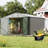 10 ft. W X 8 ft. D Outdoor Metal Storage Shed for Garden Patio Furniture and Tools-97651718