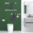 9 - Piece Bathroom Hardware Set-93687859