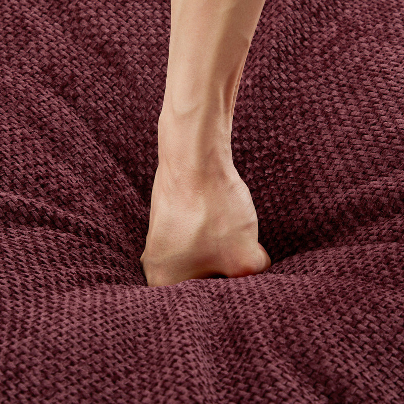Canapé modulaire Boneless Cloud, Chenille rouge
