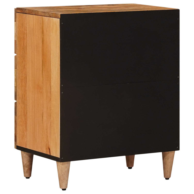 50cm W Solid Wood Bedside Table