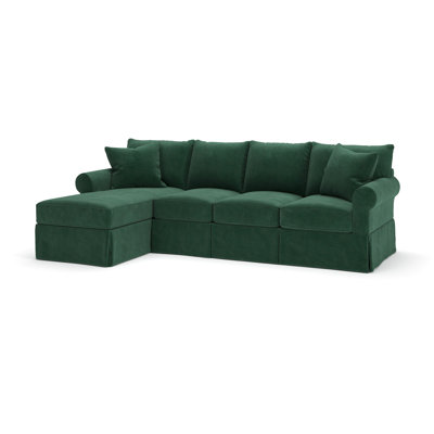Amari Slipcovered Chaise Sectional