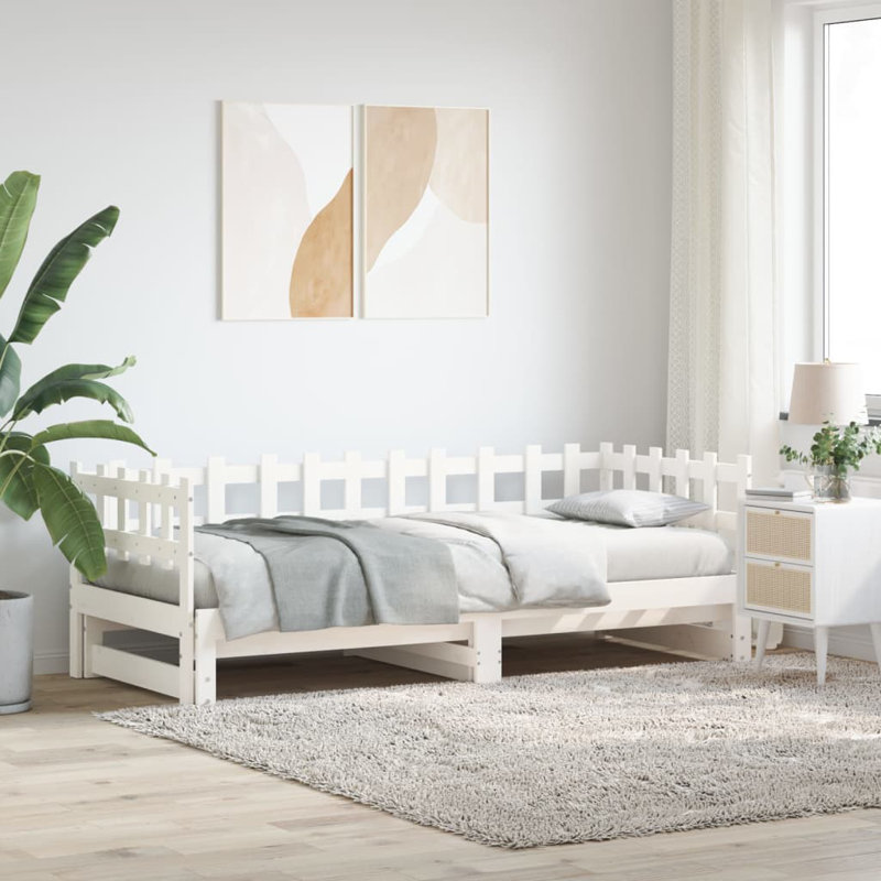 Volusia Solid Wood, Single (3'), White