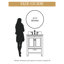 Metal Framed Wall Mounted Bathroom / Vanity Mirror-85413702-85413703