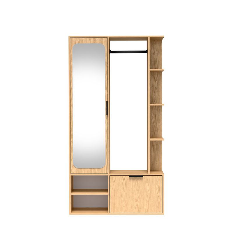 100 cm W Hall Tree, Brown
