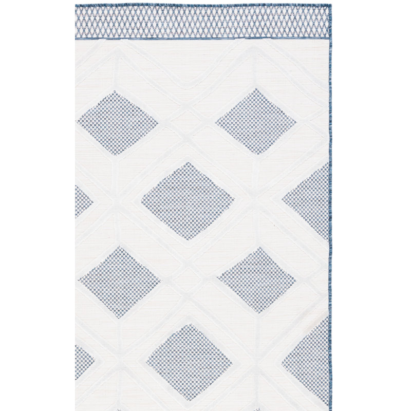 Kenenth Performance Geometric Indoor/Outdoor Area Rug, Rectangle 5'1" x 7'6"