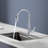 Topcraft Single Handle Single Hole Pull Down Kitchen Sink Faucet-88766119
