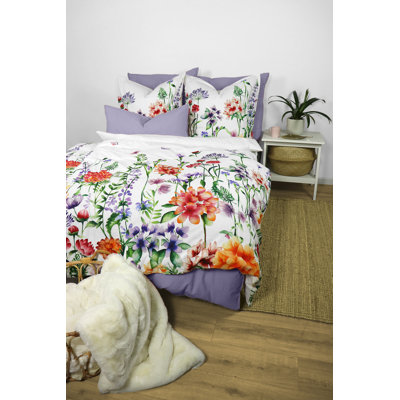 Apkar Floral Duvet Cover Set with Pillowcases Included