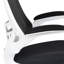Mid-Back Mesh Swivel Ergonomic Task Office Chair with Flip-Up Arms-364075249-364075250