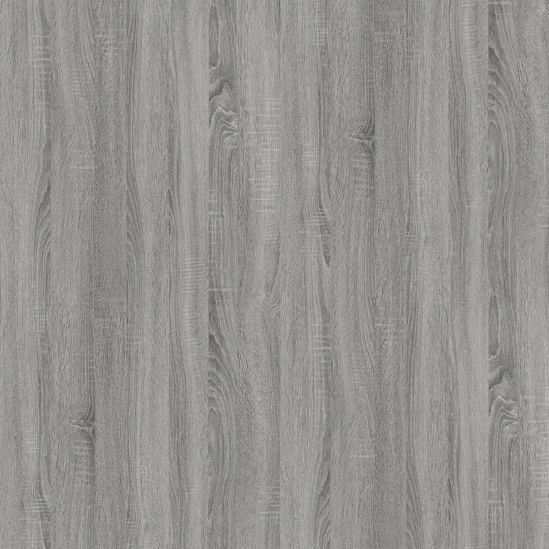 Desk 100X49x75 Cm Engineered Wood, Grey Sonoma