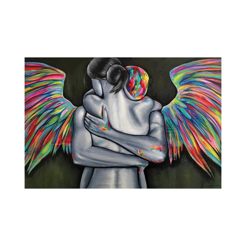 Gardian Angel by Natmir Lura - Gallery-Wrapped Canvas Giclée on Canvas, 66.04 cm H x 45.72 cm W x 1.91 cm D, Wrapped Canvas