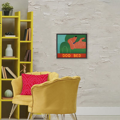 Dog Bed Couch Floating Frame, design by Stephen Huneck