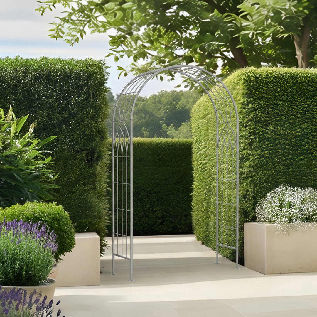 103cm W x 36cm D Iron Arbour