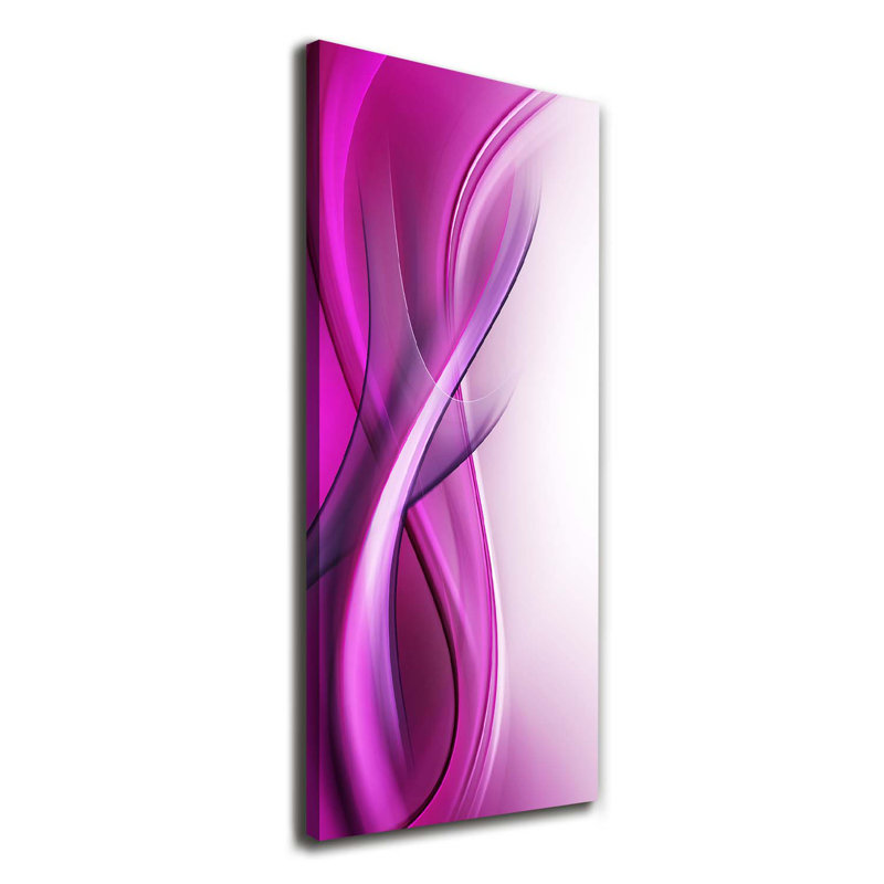 Waves Background - Wrapped Canvas Print