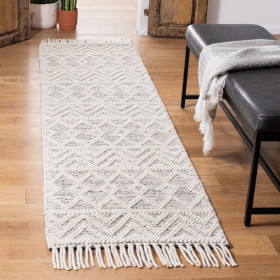 Tapis en laine / coton tissé à la main Natura