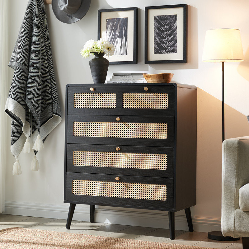 Commode 4 tiroirs Alysun