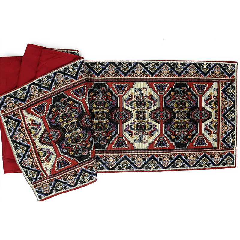Abstract Table Runner, 13" W x 90" L