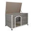 Niche en bois pour chien