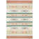 Halle Flatweave Jute/Cotton Southwestern Rug in Orange/Brown/Beige
