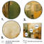 "Green beige Wild Essence Collage I - Tachisme", art mural sur toile-741415348-786807216-786807230