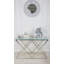 Marvin 120cm Glass Top Console Table