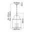 Tibbetts 4 - Light Lantern Pendant-16292054