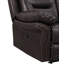 Causeuse inclinable en cuir Global-243858175