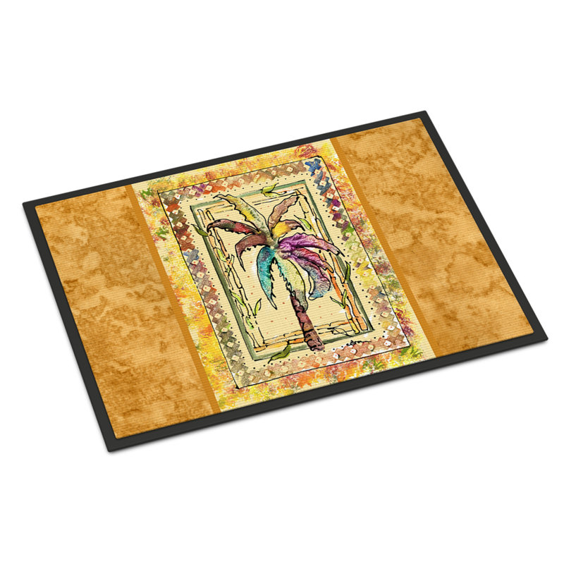 Epling Non-Slip Indoor Doormat, Rectangle 1'6" x 2' 3"