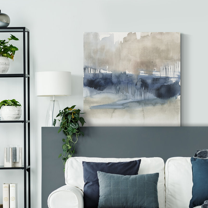 «Fog on the Horizon I», reproduction sur toile tendue, H 16 po x l 16 po x P 1 po