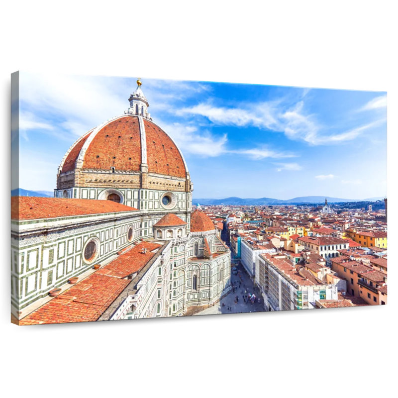 Florence Cathedral Skyline, 8" H x 12" W