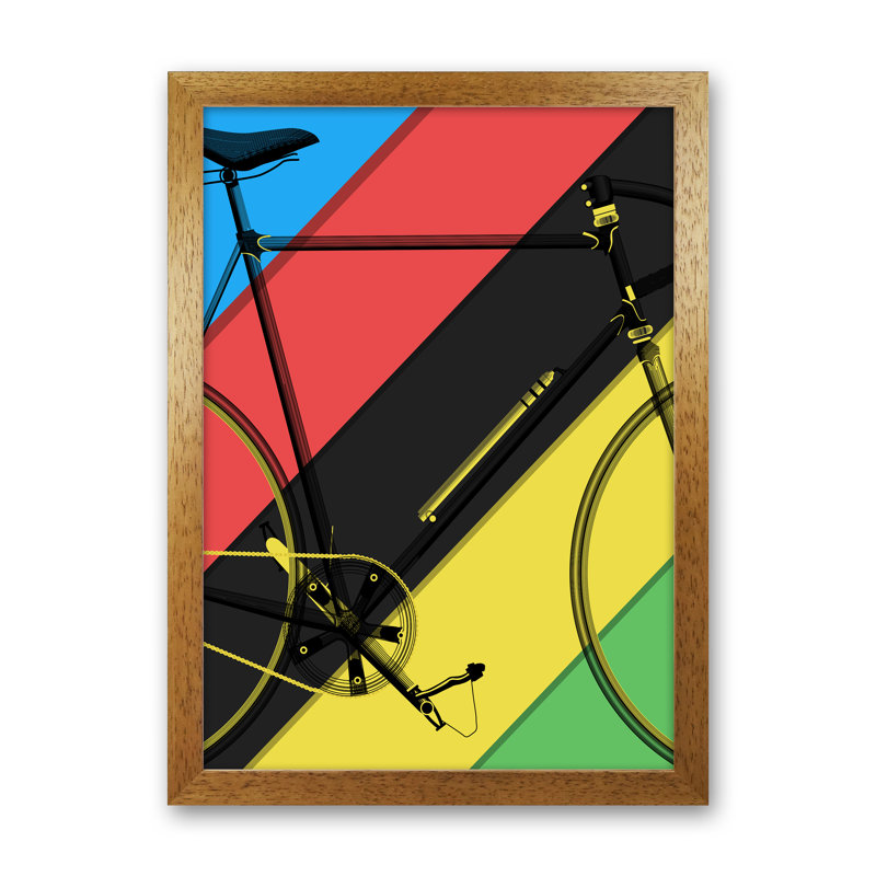 World Champ - Print, Oak Framed, 84cm H x 60cm W x 3cm D
