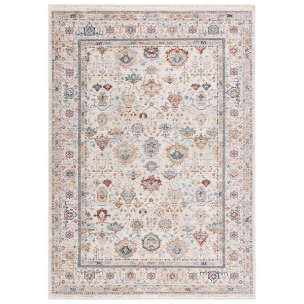 Lauren Ralph Lauren Fairhaven Performance Peach/Red Rug | Wayfair Fairhaven Performance Peach/Red Rug