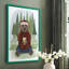 Lumberjack Bear Latte, reproduction encadrée - bois massif-1715656040-1715656048