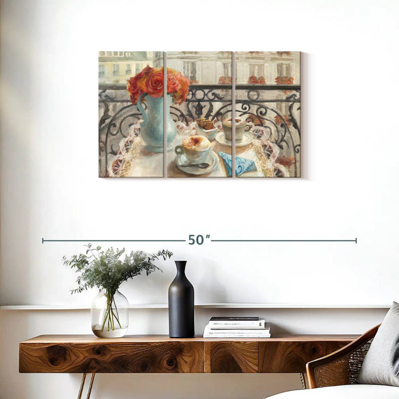 Yarlin Le Petit Dejeuner, 20" H x 33" W