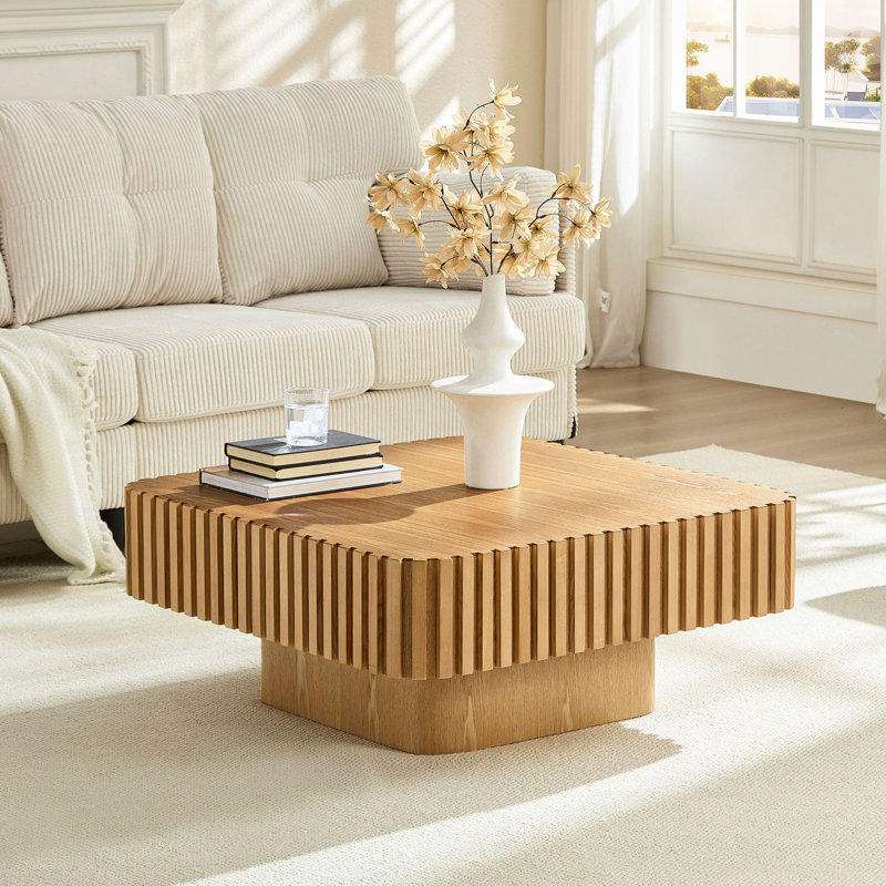 Table basse carrée 31,5 po Modern Handcraft, 1