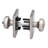 Sora Keyed Entry Knob w/ Rectangular Rose featuring SmartKey Security-113980287