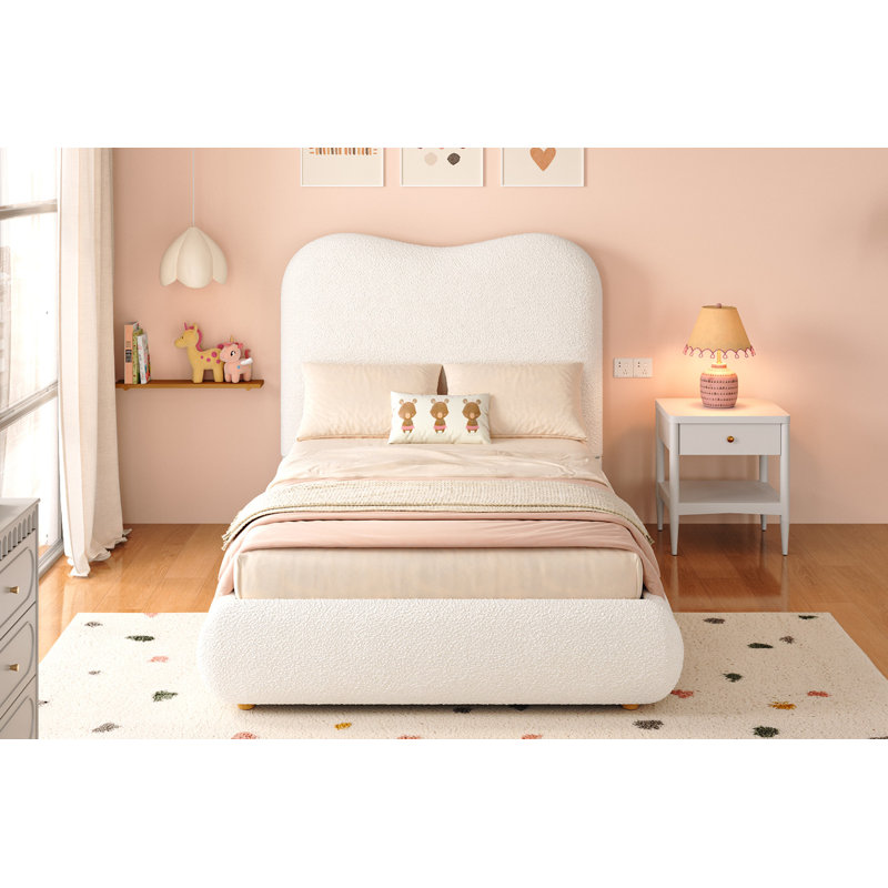 Bed, Beige