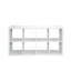 Rangement pour 8 cubes Smart Cube avec tablettes ouvertes à l'arrière, bibliothèque pour livres 2 x 4-1057344430