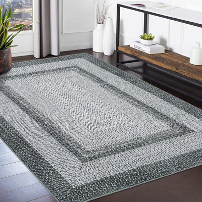 Washable Area Rugs 10X13 Rug Living Room Rug Modern Rugs