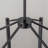 6-Light Dimmable Black Geometric Cage Lantern Pendant Chandelier-1908156299