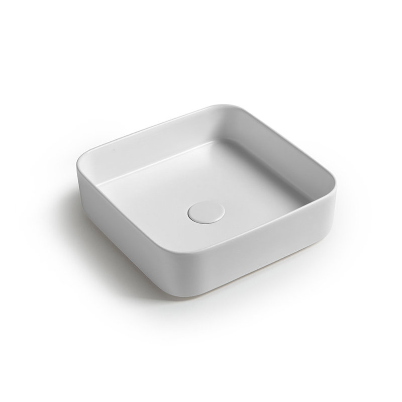 Mood 15.7'' L Bathroom Sink, Glossy White