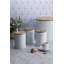 Embossed Metal Bread Bin