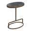 Jessenia Stone Pedestal End Table