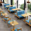 Banc de restaurant moderne et simple café-100913786