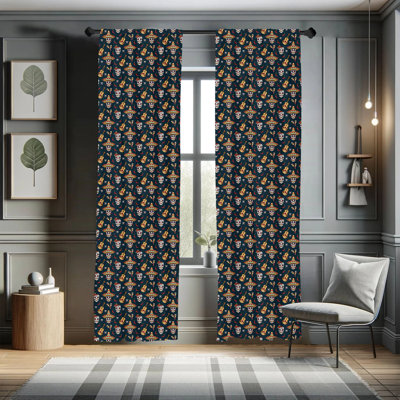 Room Darkening Sliding Panel Pair