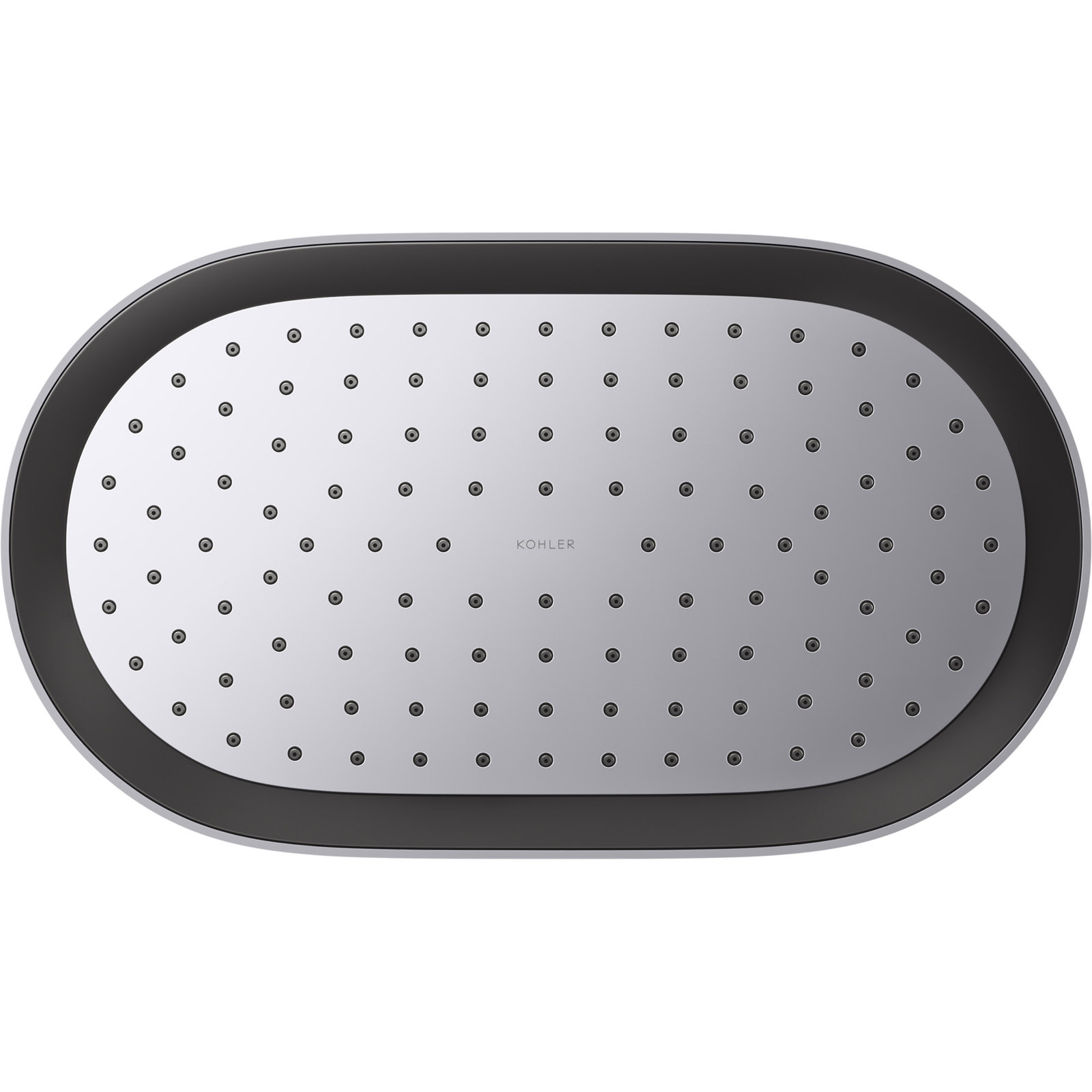 Statement 14" 2.5 GPM Oblong Rainhead, Polished Chrome