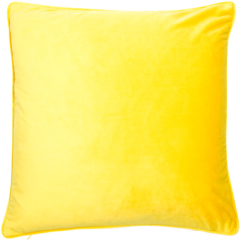 Leticija Square Cushion, Mustard, 43" H x 43" W x 16" D