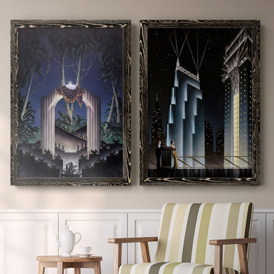 Deco Paradise - Toile encadrée de qualité supérieure - prête à être accrochée