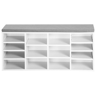 14 Pair Stackable Shoe Rack