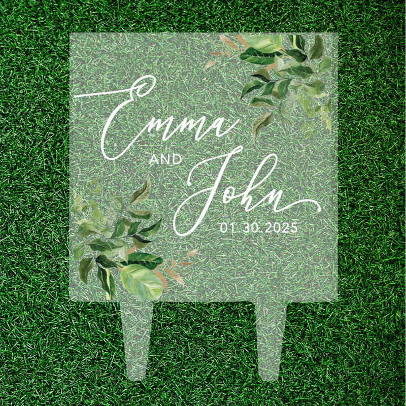 Acrylic Cake Topper