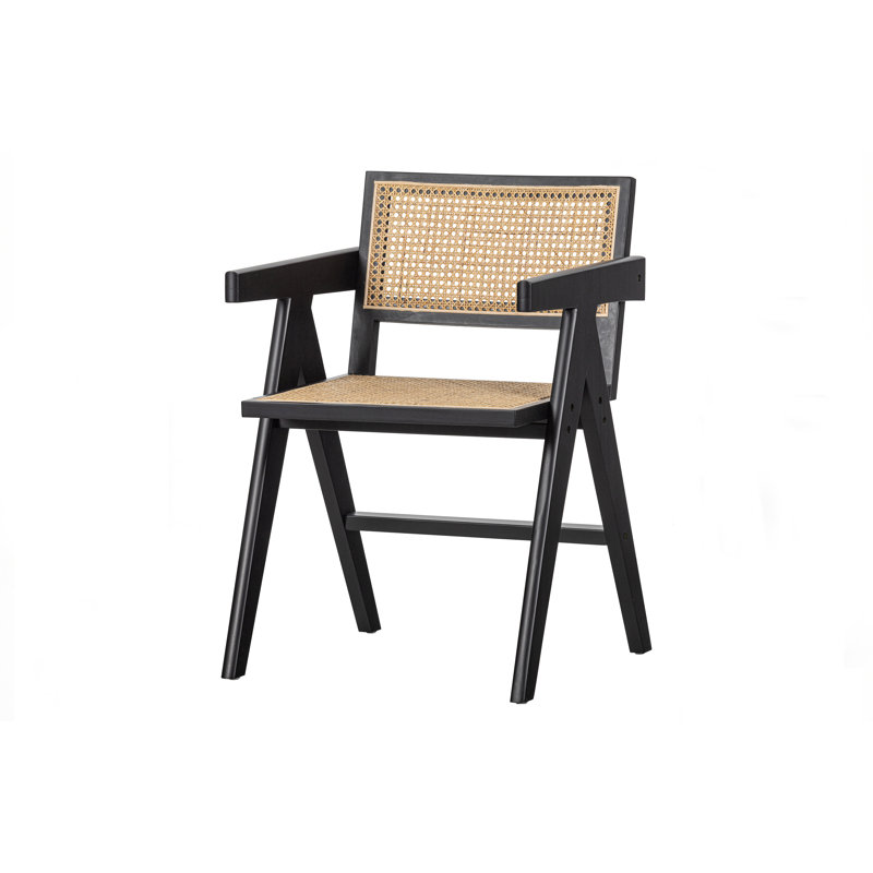 46cm H Armchair, Black